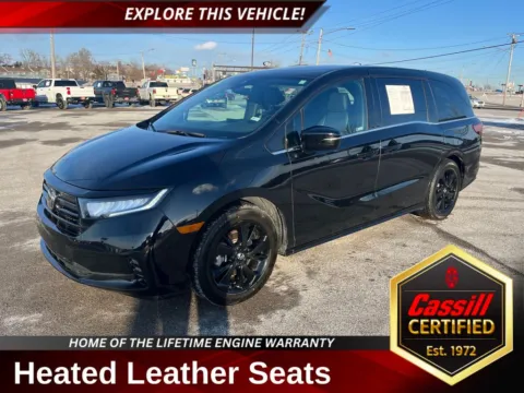 Black 2024 Honda Odyssey Sport for sale in Cedar Rapids, IA