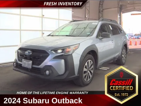 Silver 2024 Subaru Outback Premium for sale in Cedar Rapids, IA