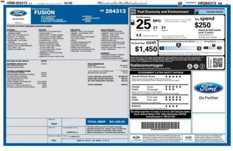 Photos of 2017 Ford Fusion SE for sale in Cedar Rapids, IA at Cassill Motors