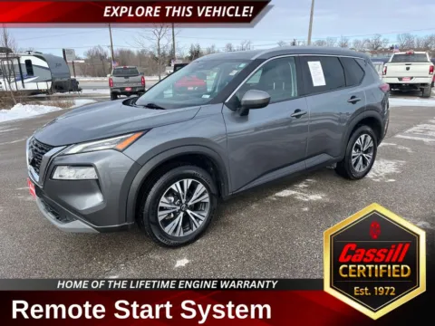 Gray 2023 Nissan Rogue SV for sale in Cedar Rapids, IA