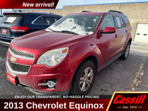 Red 2013 Chevrolet Equinox LT for sale in Cedar Rapids, IA