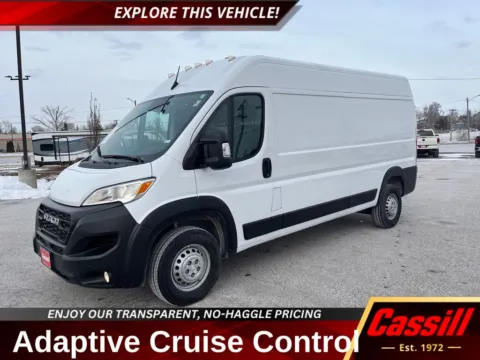 White 2024 Ram ProMaster 3500 High Roof for sale in Cedar Rapids, IA