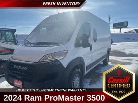 White 2024 Ram ProMaster 3500 High Roof for sale in Cedar Rapids, IA