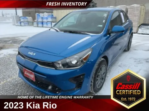 Blue 2023 Kia Rio S for sale in Cedar Rapids, IA