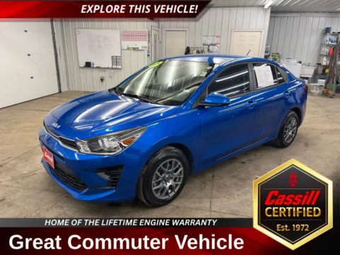 Blue 2023 Kia Rio S for sale in Cedar Rapids, IA