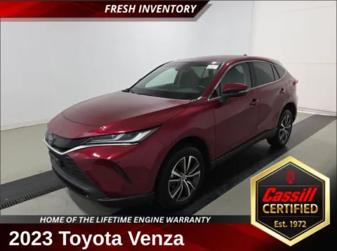 Red 2023 Toyota Venza LE for sale in Cedar Rapids, IA