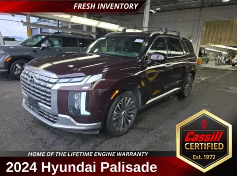 Red 2024 Hyundai Palisade Calligraphy for sale in Cedar Rapids, IA