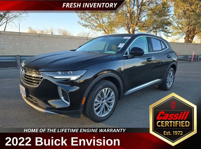 Black 2022 Buick Envision Preferred for sale in Cedar Rapids, IA