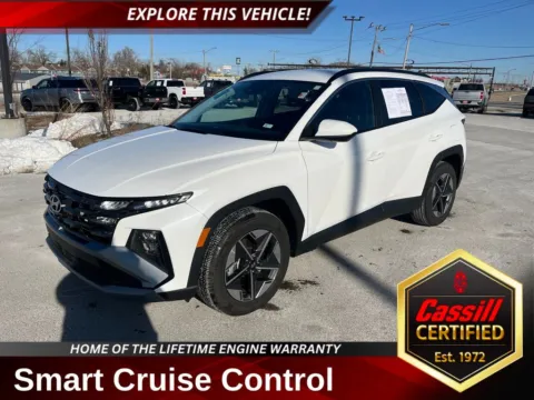 White 2025 Hyundai Tucson SEL for sale in Cedar Rapids, IA