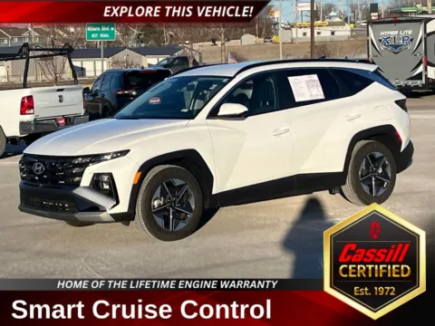 White 2025 Hyundai Tucson SEL for sale in Cedar Rapids, IA