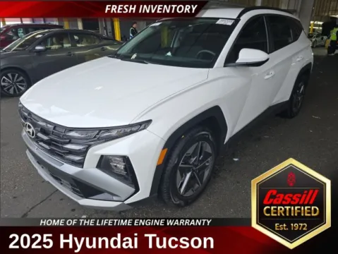 White 2025 Hyundai Tucson SEL for sale in Cedar Rapids, IA