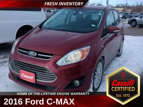 Red 2016 Ford C-Max Energi SEL for sale in Cedar Rapids, IA