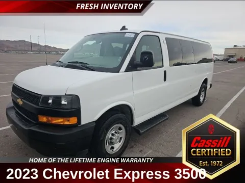 White 2023 Chevrolet Express 3500 LS for sale in Cedar Rapids, IA