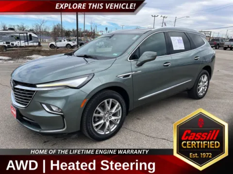 Beige 2023 Buick Enclave Premium Group for sale in Cedar Rapids, IA