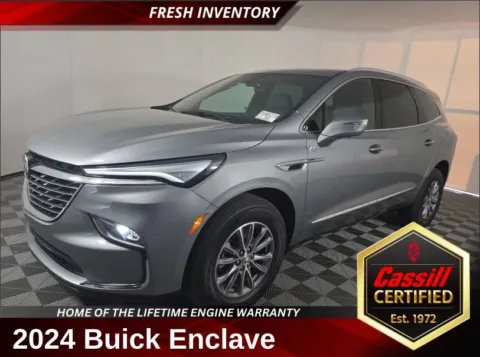 Gray 2024 Buick Enclave Premium Group for sale in Cedar Rapids, IA
