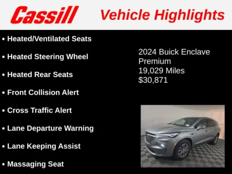 Another view of 2024 Buick Enclave Premium Group for sale in Cedar Rapids, IA at Cassill Motors