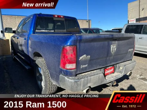 Blue 2015 Ram 1500 Big Horn for sale in Cedar Rapids, IA