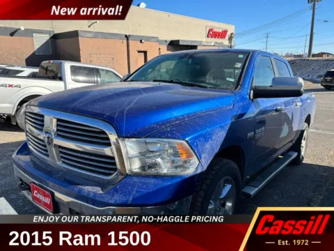 Blue 2015 Ram 1500 Big Horn for sale in Cedar Rapids, IA