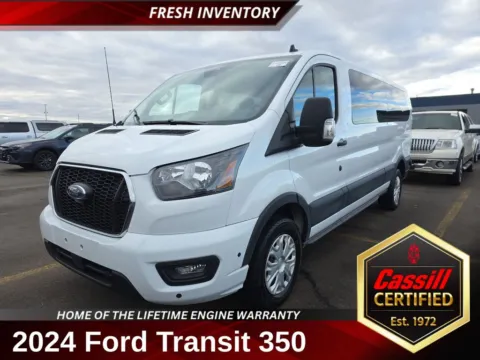 White 2024 Ford Transit-350 XLT for sale in Cedar Rapids, IA