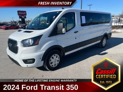 White 2024 Ford Transit-350 XLT for sale in Cedar Rapids, IA