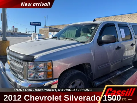 Silver 2012 Chevrolet Silverado 1500 LT for sale in Cedar Rapids, IA