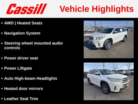 More photos of 2018 Toyota Highlander SE at Cassill Motors, IA