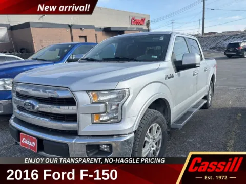Silver 2016 Ford F-150 Lariat for sale in Cedar Rapids, IA