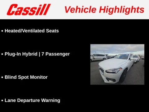 Another view of 2025 Volvo XC90 Plug-In Hybrid T8 Ultra for sale in Cedar Rapids, IA at Cassill Motors