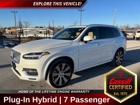 White 2025 Volvo XC90 Plug-In Hybrid T8 Ultra for sale in Cedar Rapids, IA