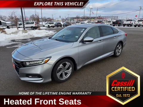 Silver 2019 Honda Accord EX-L for sale in Cedar Rapids, IA