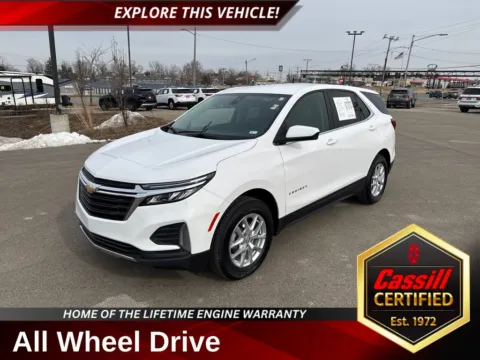White 2022 Chevrolet Equinox LT for sale in Cedar Rapids, IA