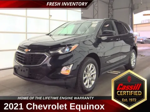 Blue 2021 Chevrolet Equinox LT for sale in Cedar Rapids, IA