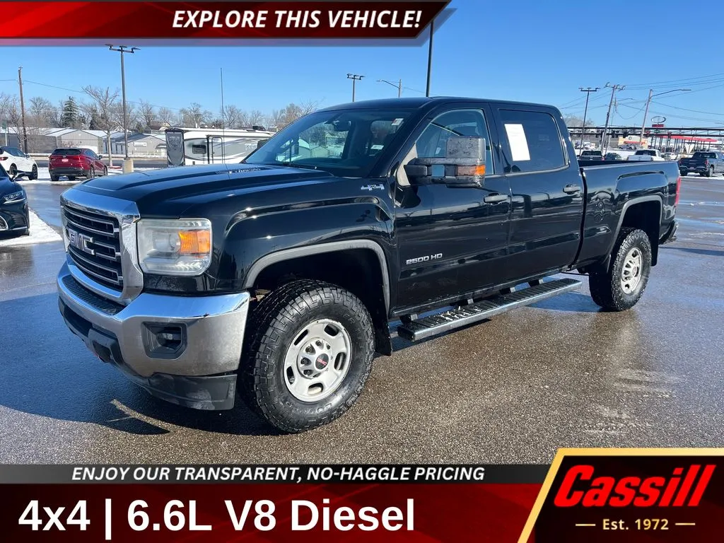 Black 2016 GMC Sierra 2500HD for sale in Cedar Rapids, IA