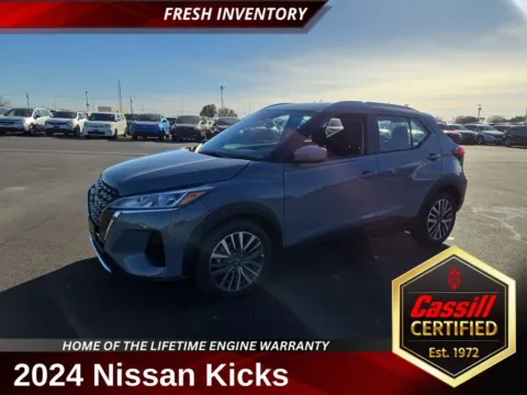 Gray 2024 Nissan Kicks SV for sale in Cedar Rapids, IA