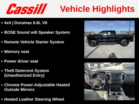 More photos of 2015 Chevrolet Silverado 2500HD LTZ at Cassill Motors, IA