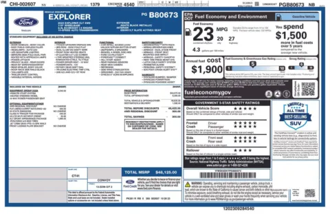 Photos of 2023 Ford Explorer XLT for sale in Cedar Rapids, IA at Cassill Motors