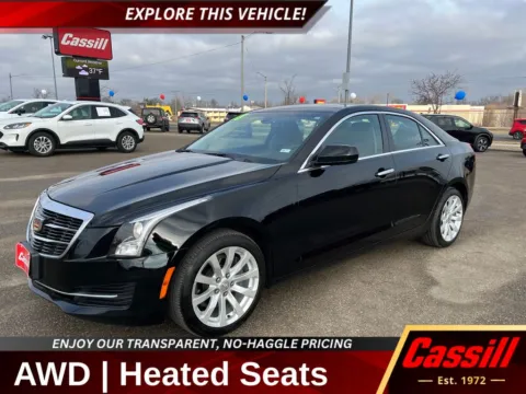 Black 2018 Cadillac ATS 2.0L Turbo for sale in Cedar Rapids, IA