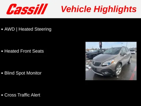 Another view of 2015 Buick Encore Leather for sale in Cedar Rapids, IA at Cassill Motors