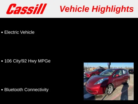 Photos of 2012 Nissan Leaf SL for sale in Cedar Rapids, IA at Cassill Motors