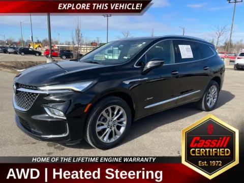 Black 2023 Buick Enclave Avenir for sale in Cedar Rapids, IA