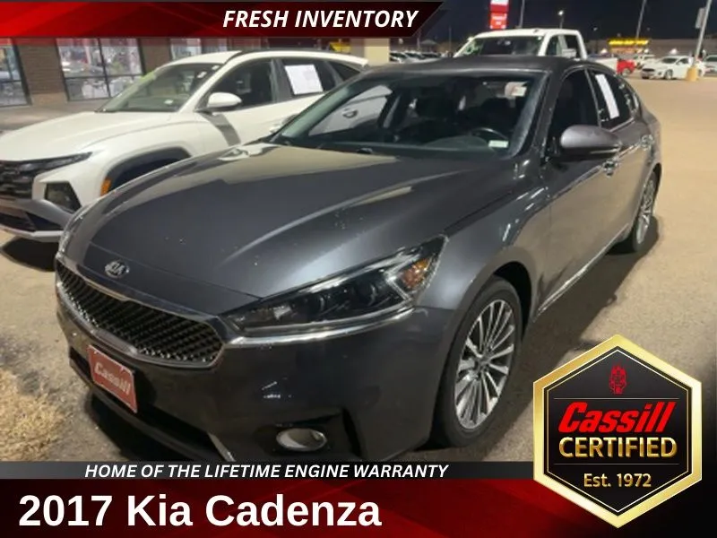 Gray 2017 Kia Cadenza Premium for sale in Cedar Rapids, IA