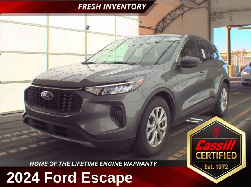 Gray 2024 Ford Escape Active for sale in Cedar Rapids, IA