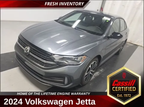 Gray 2024 Volkswagen Jetta 1.5T Sport for sale in Cedar Rapids, IA