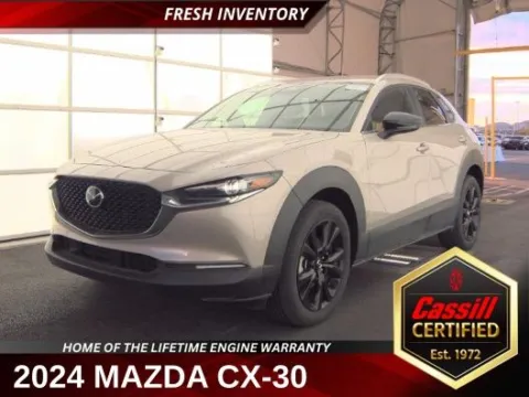 Gray 2024 Mazda CX-30 2.5 S Select Sport for sale in Cedar Rapids, IA