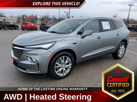 Gray 2023 Buick Enclave Essence for sale in Cedar Rapids, IA