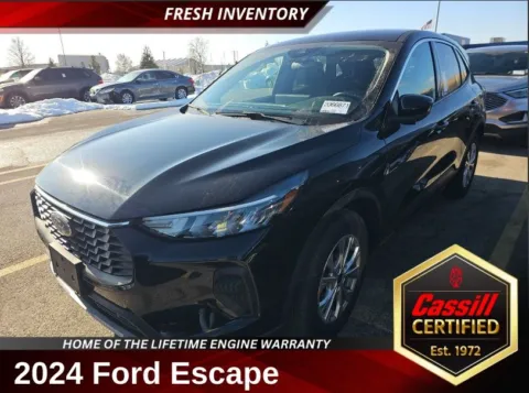 Black 2024 Ford Escape Active for sale in Cedar Rapids, IA