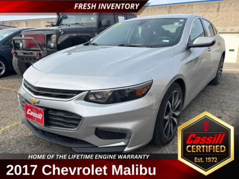 Silver 2017 Chevrolet Malibu LT for sale in Cedar Rapids, IA