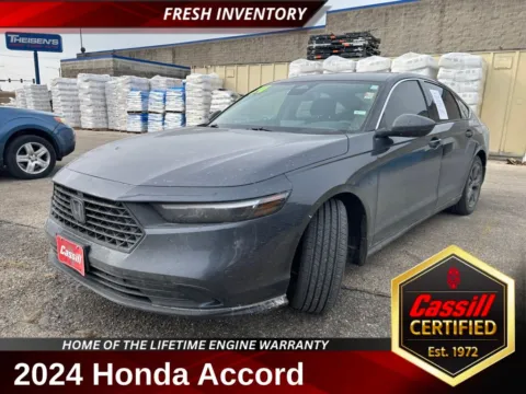 Gray 2024 Honda Accord EX for sale in Cedar Rapids, IA