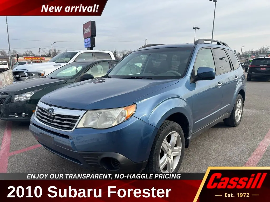 Blue 2010 Subaru Forester 2.5X for sale in Cedar Rapids, IA