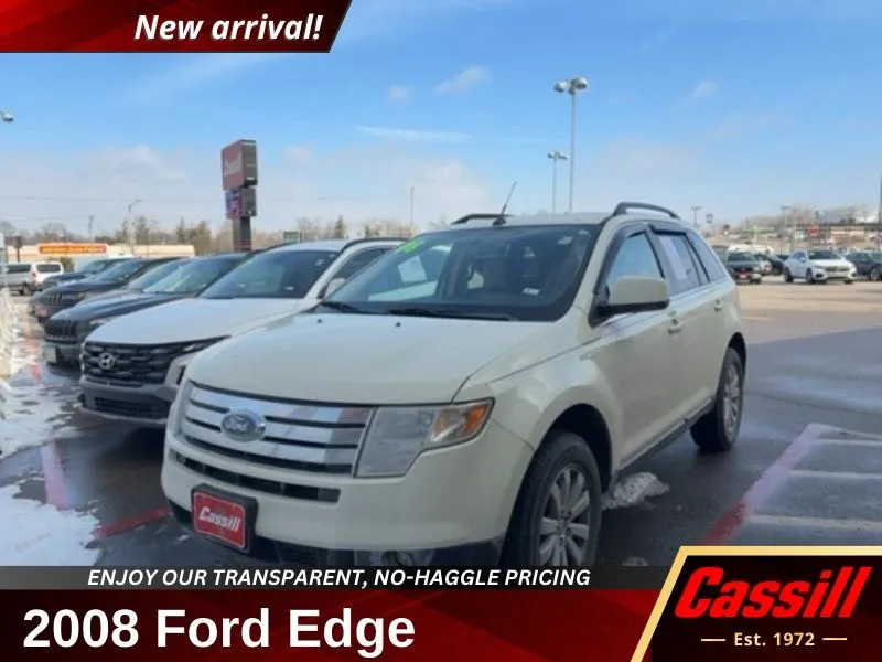 Beige 2008 Ford Edge Limited for sale in Cedar Rapids, IA